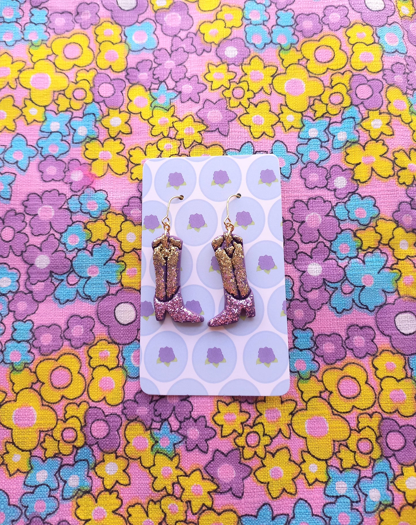 Glittery Boot Earrings | Taylor Inspired
