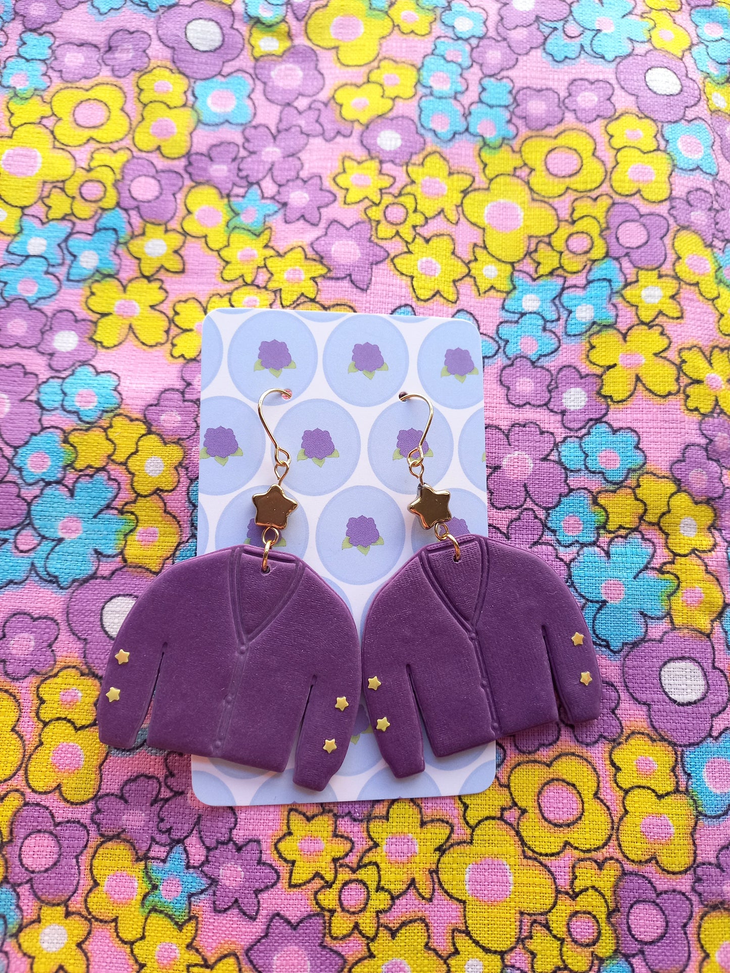 Cardigan Earrings | Taylor Inspired