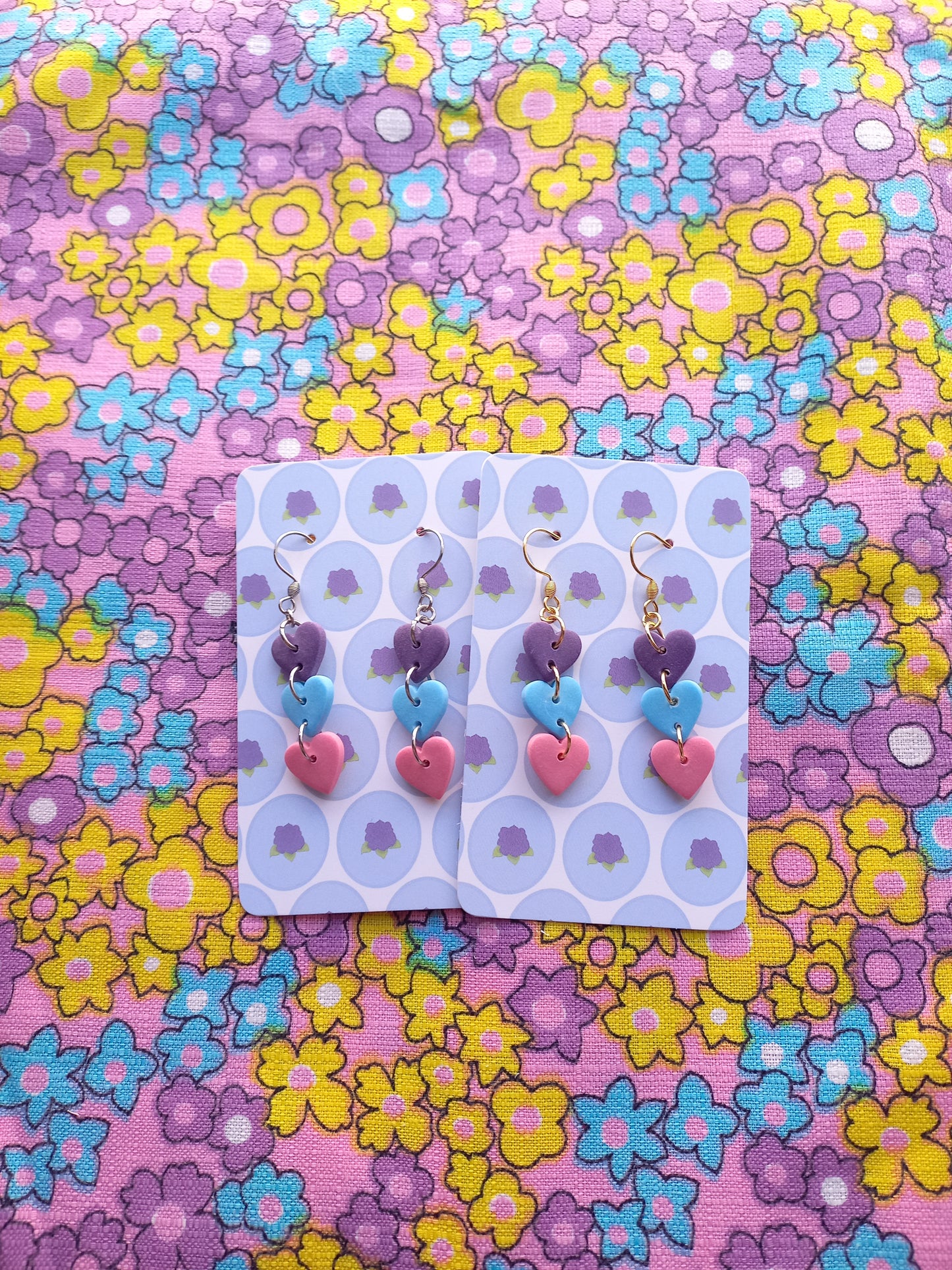 Tiered Heart Earrings | Taylor Inspired