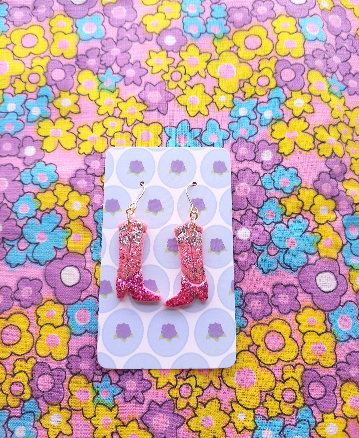 Glittery Boot Earrings | Taylor Inspired