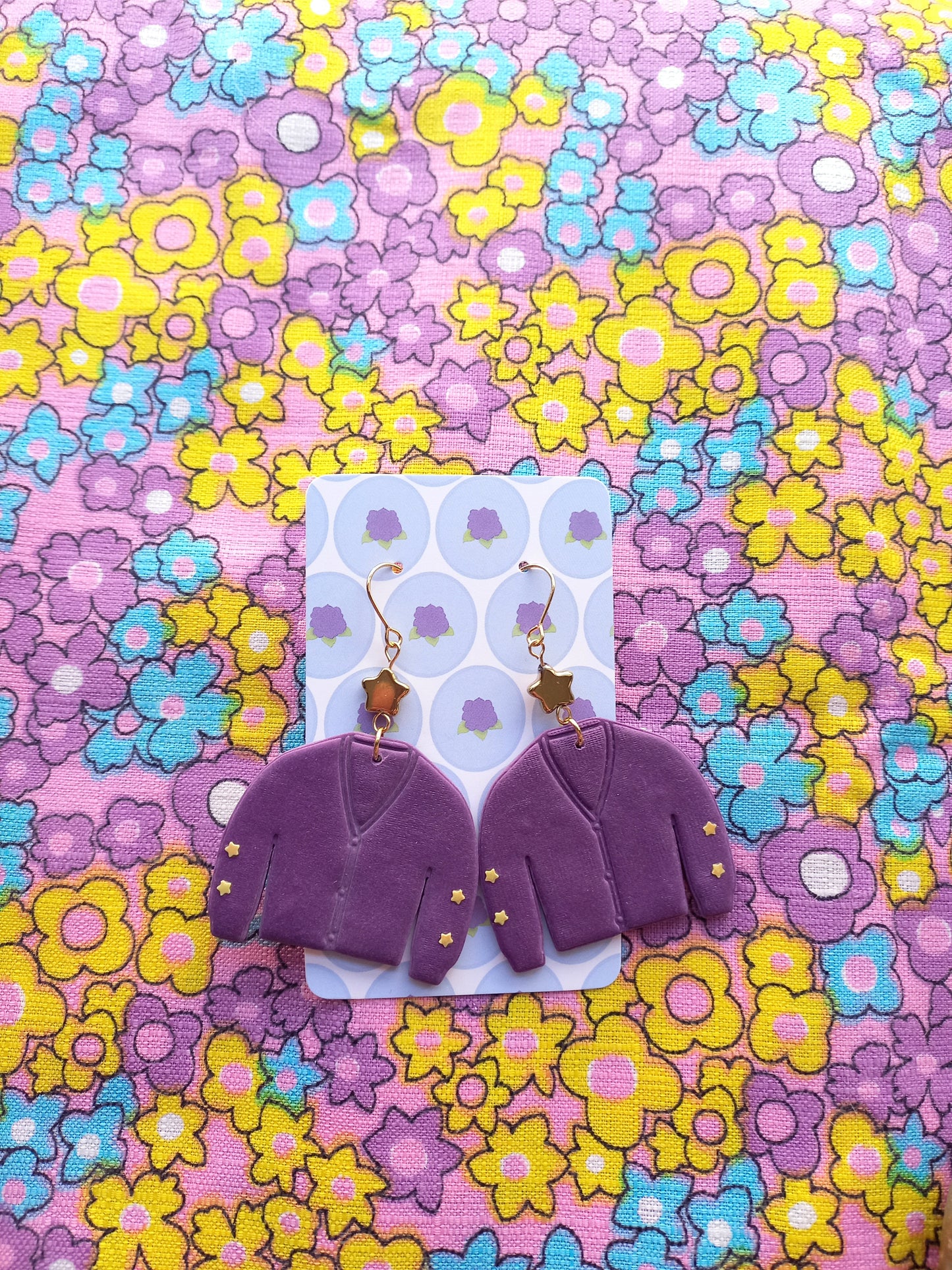 Cardigan Earrings | Taylor Inspired