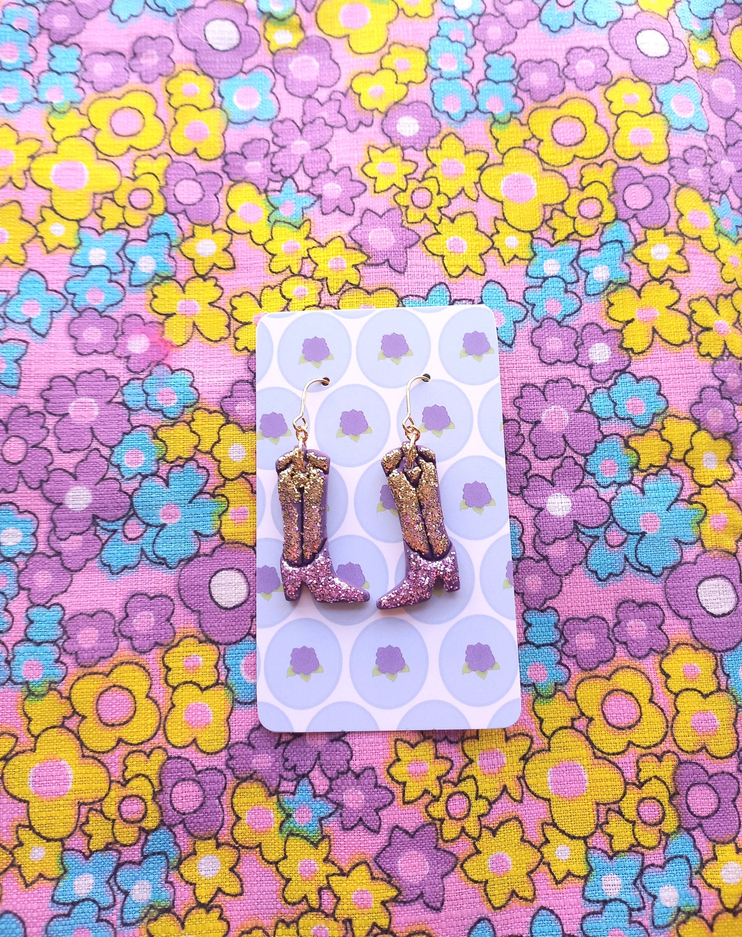 Glittery Boot Earrings | Taylor Inspired