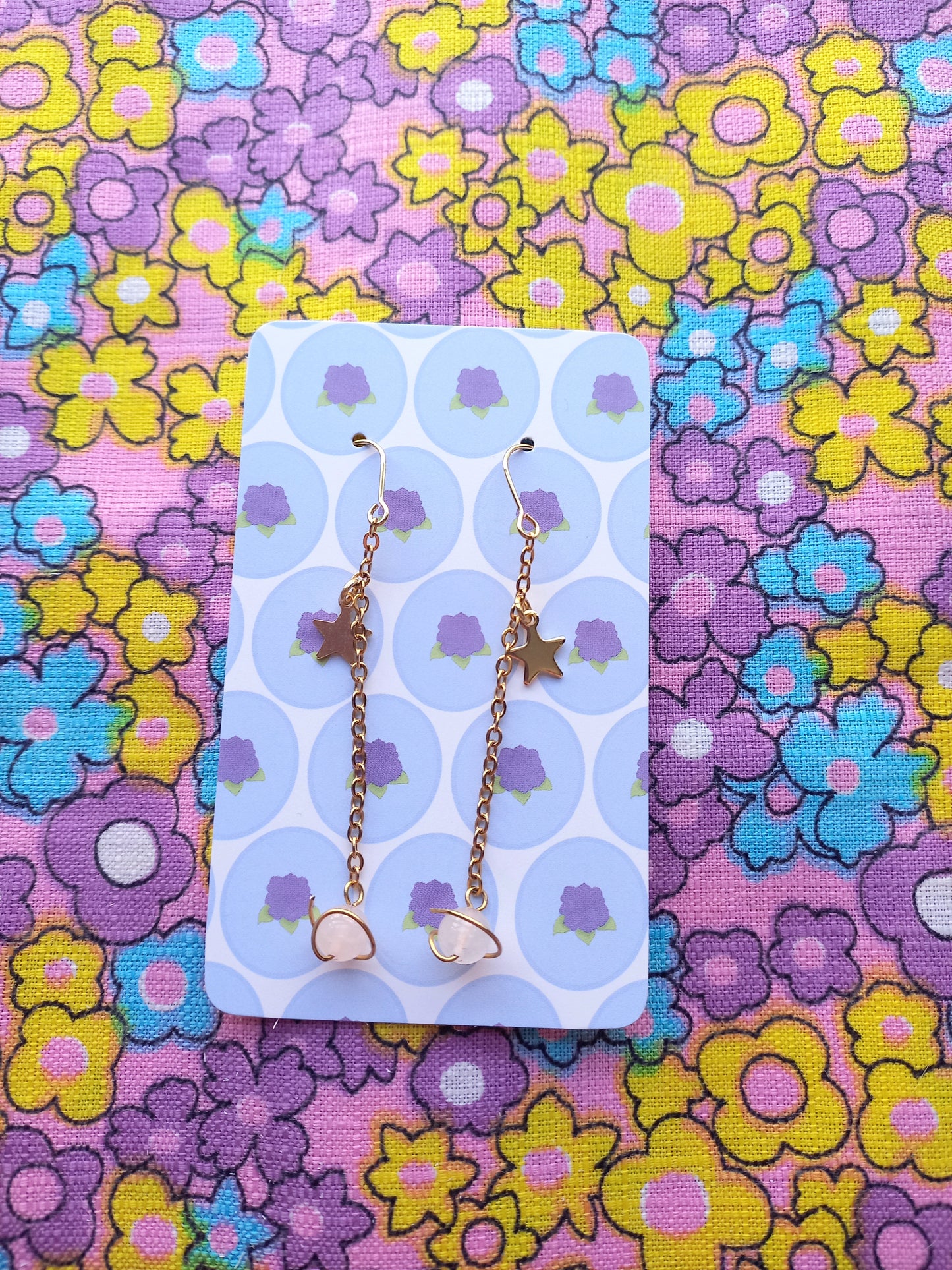 Starry Saturn Earrings | Taylor Inspired