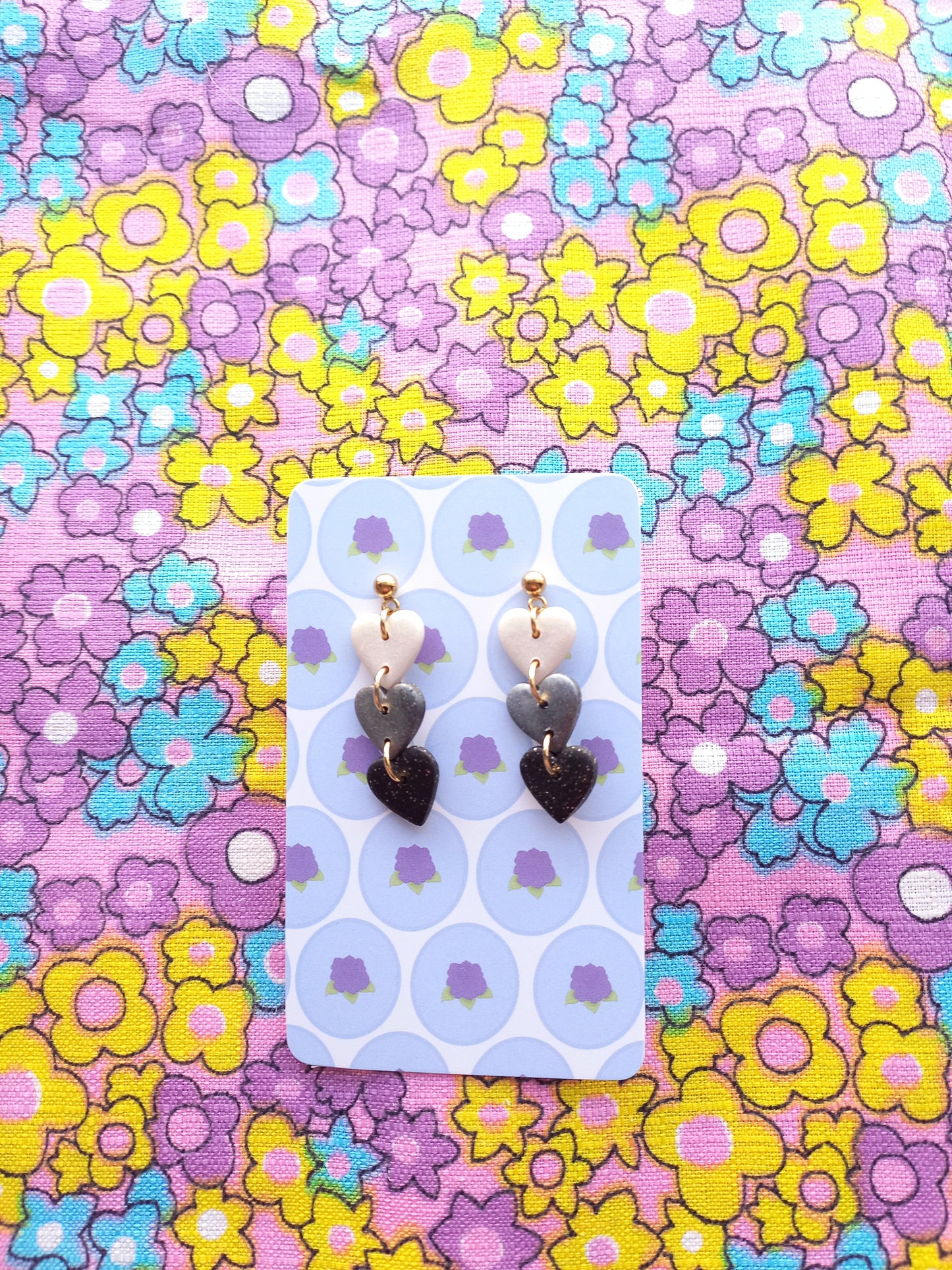 Tiered Heart Earrings | Taylor Inspired