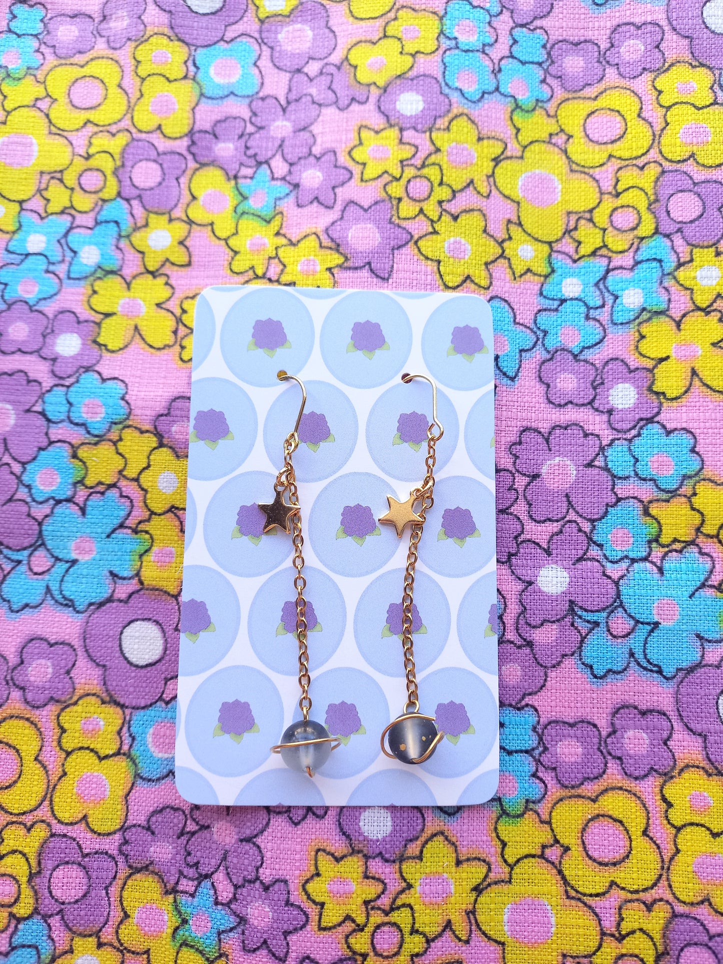 Starry Saturn Earrings | Taylor Inspired