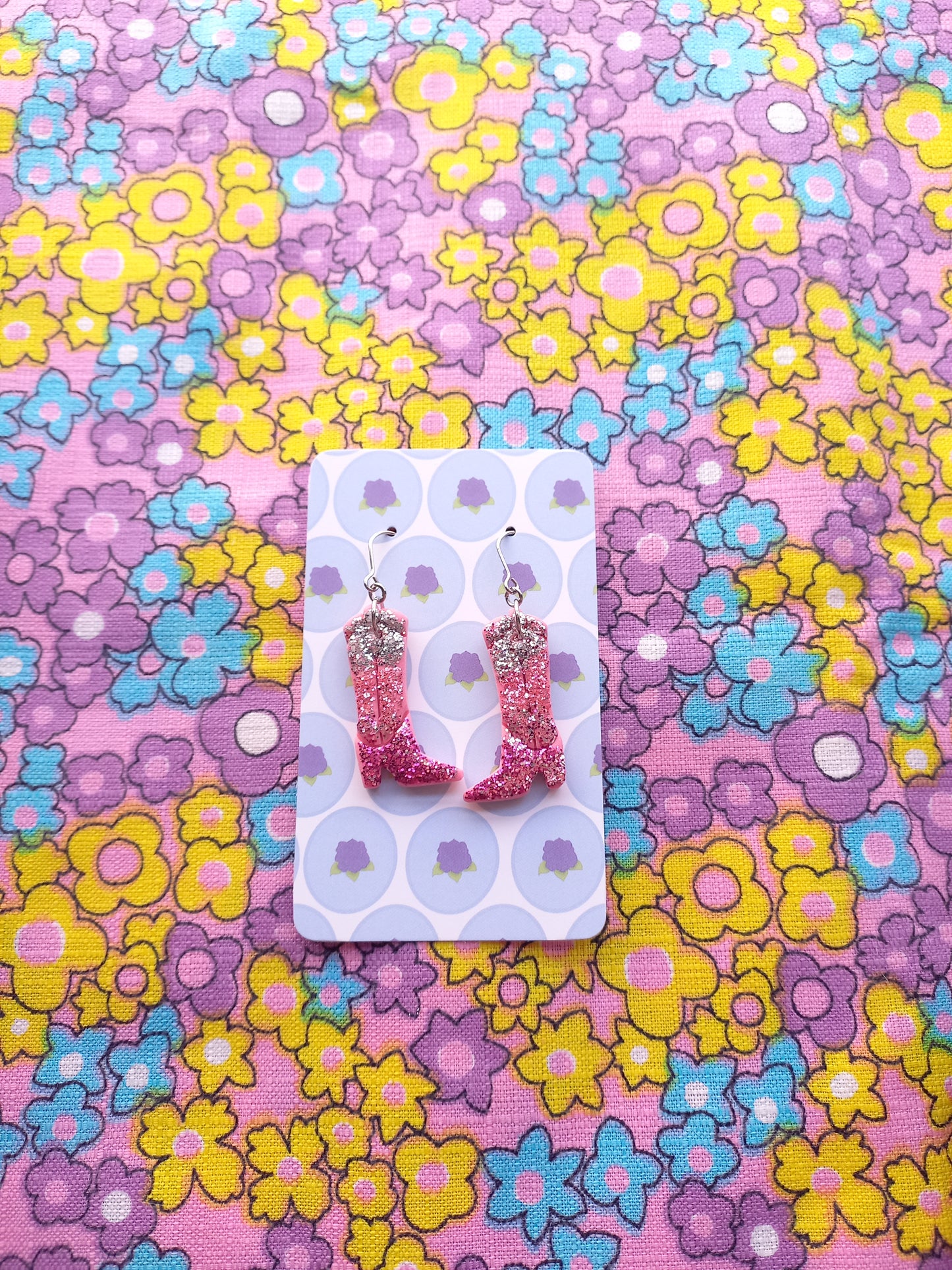 Glittery Boot Earrings | Taylor Inspired