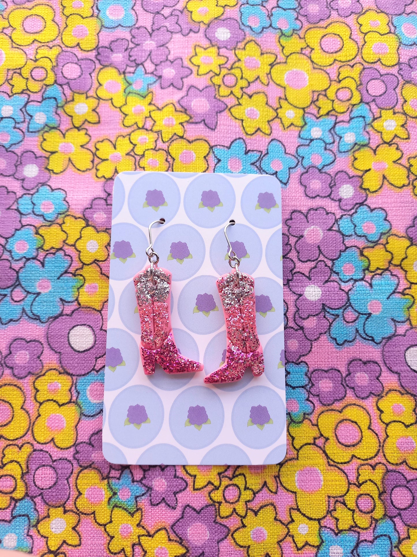 Glittery Boot Earrings | Taylor Inspired