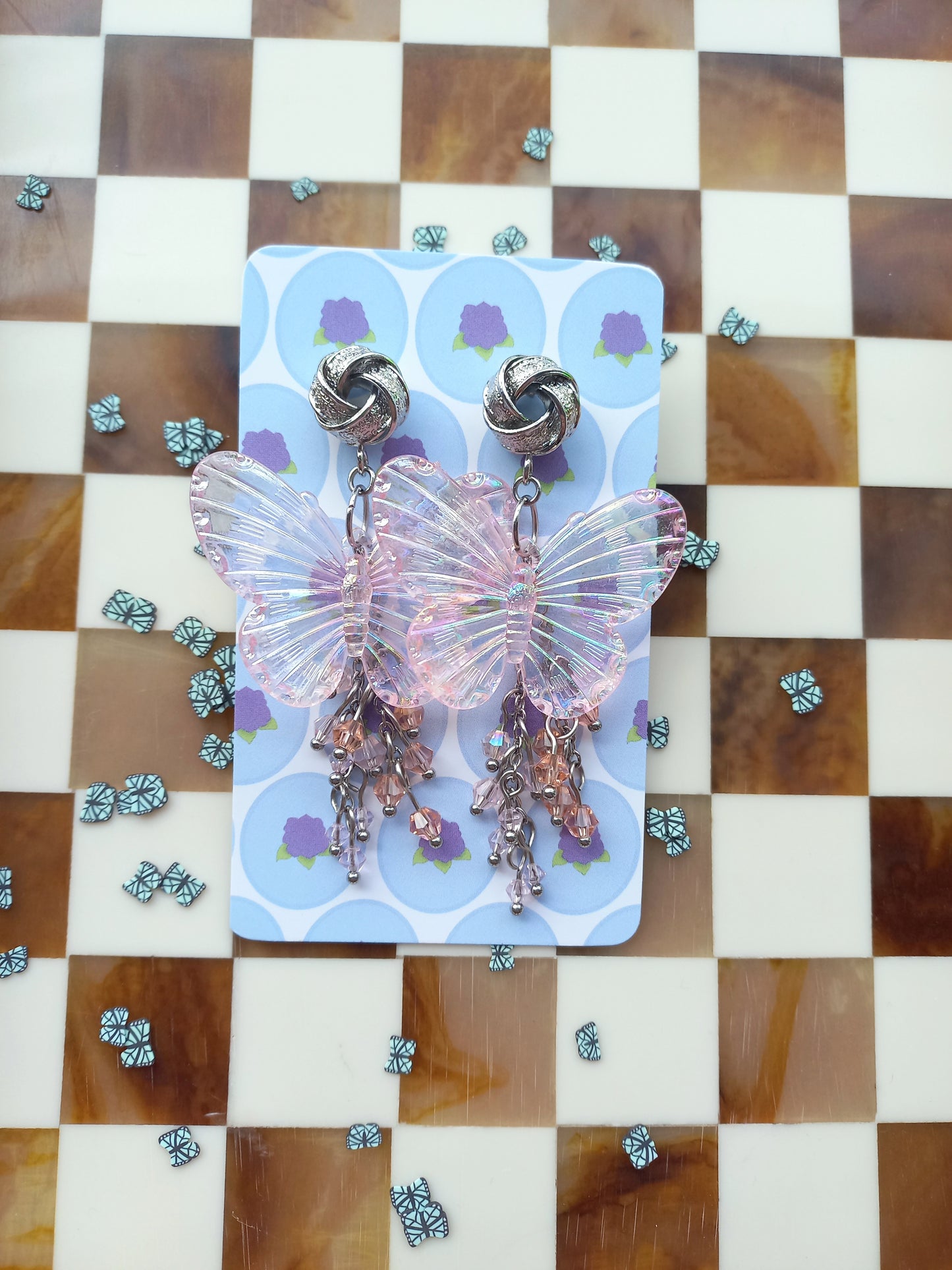 Butterfly Cascade Earrings