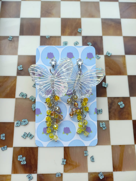 Butterfly Cascade Earrings