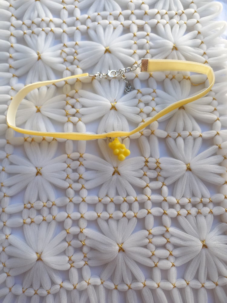 Yellow Gummy Bear Choker