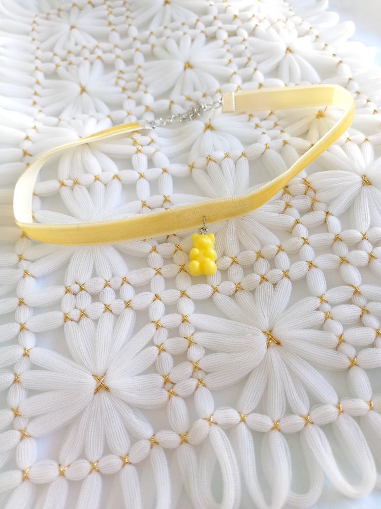 Yellow Gummy Bear Choker