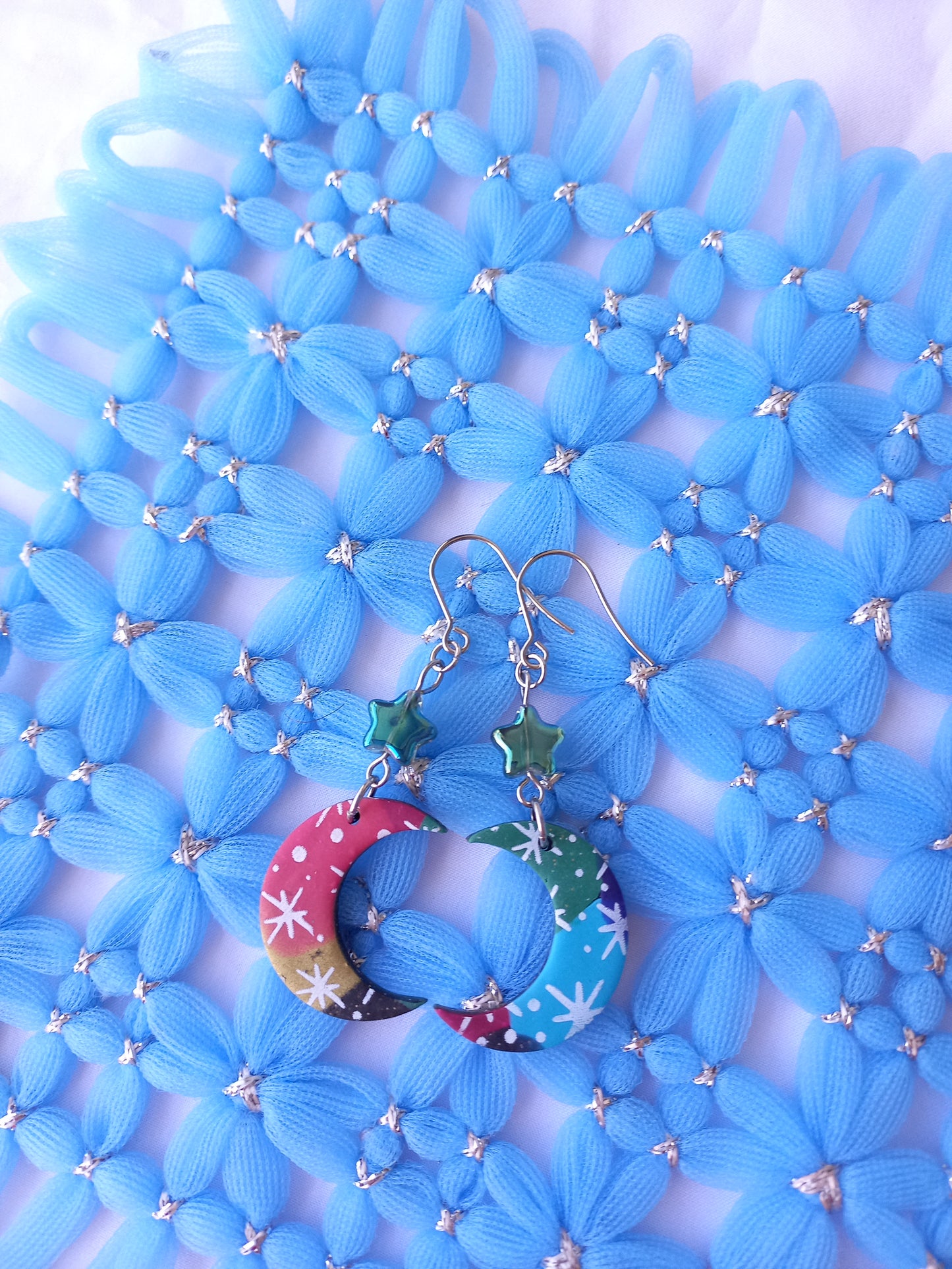Moon & Star Earrings | Celestial Collection