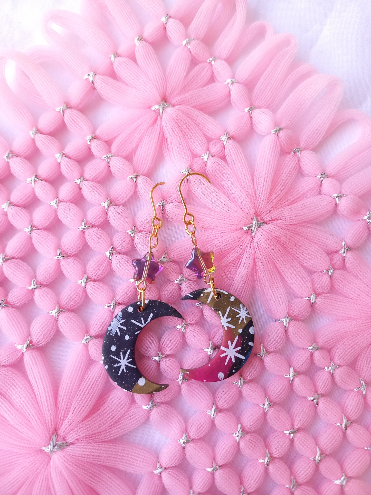 Moon & Star Earrings | Celestial Collection