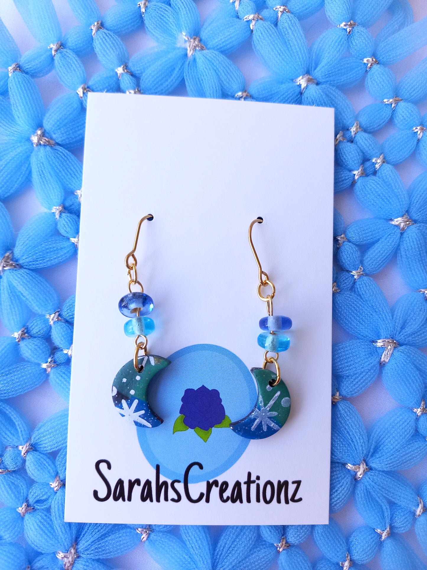 Mini Moon Earrings | Celestial Collection