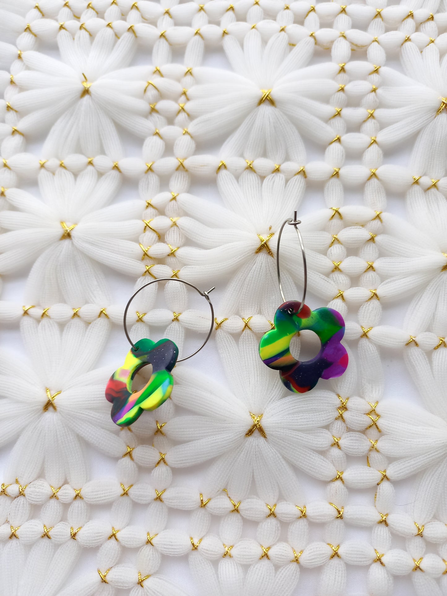 Flower Hoops | Spring Collection