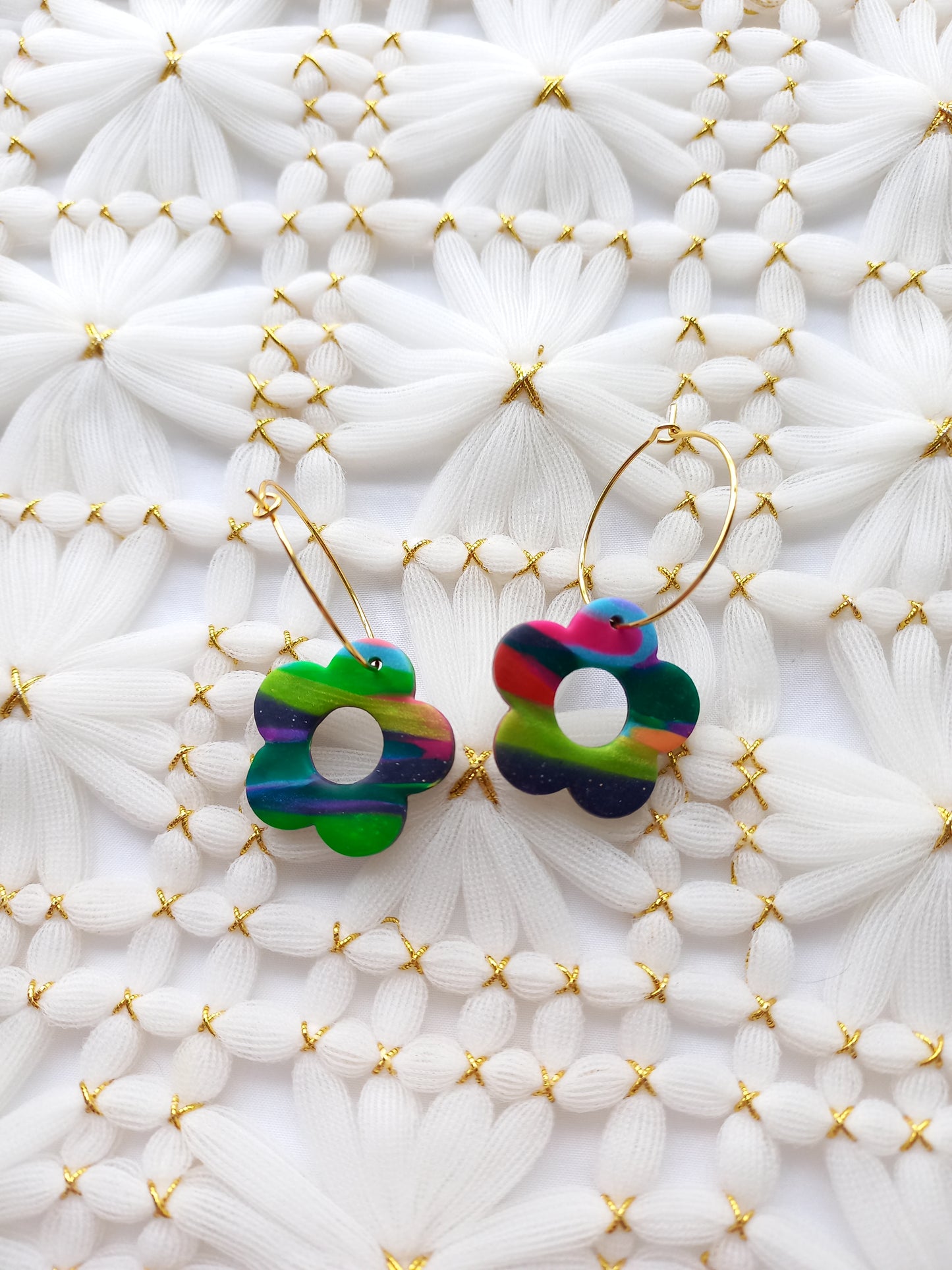 Flower Hoops | Spring Collection
