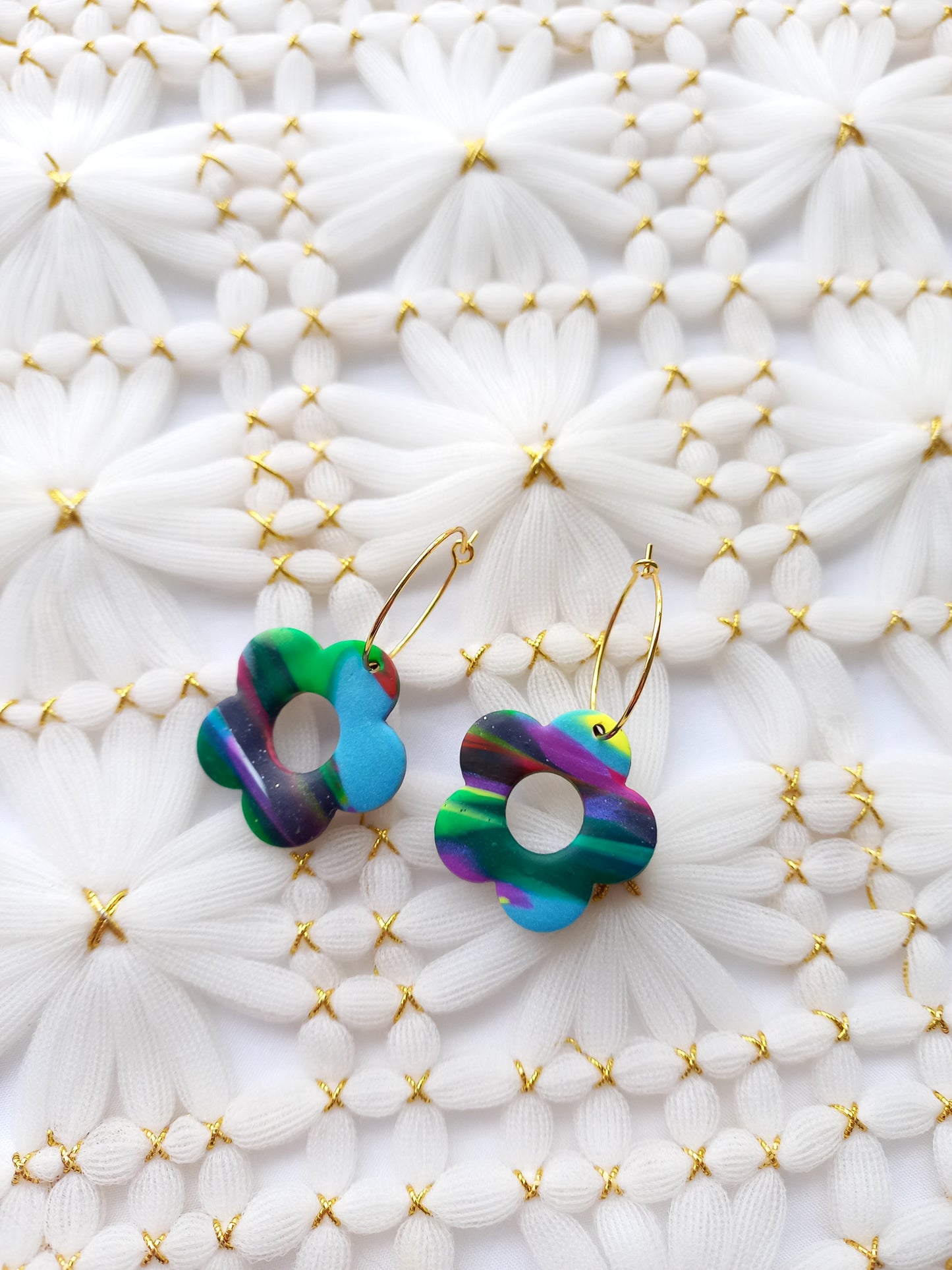 Flower Hoops | Spring Collection