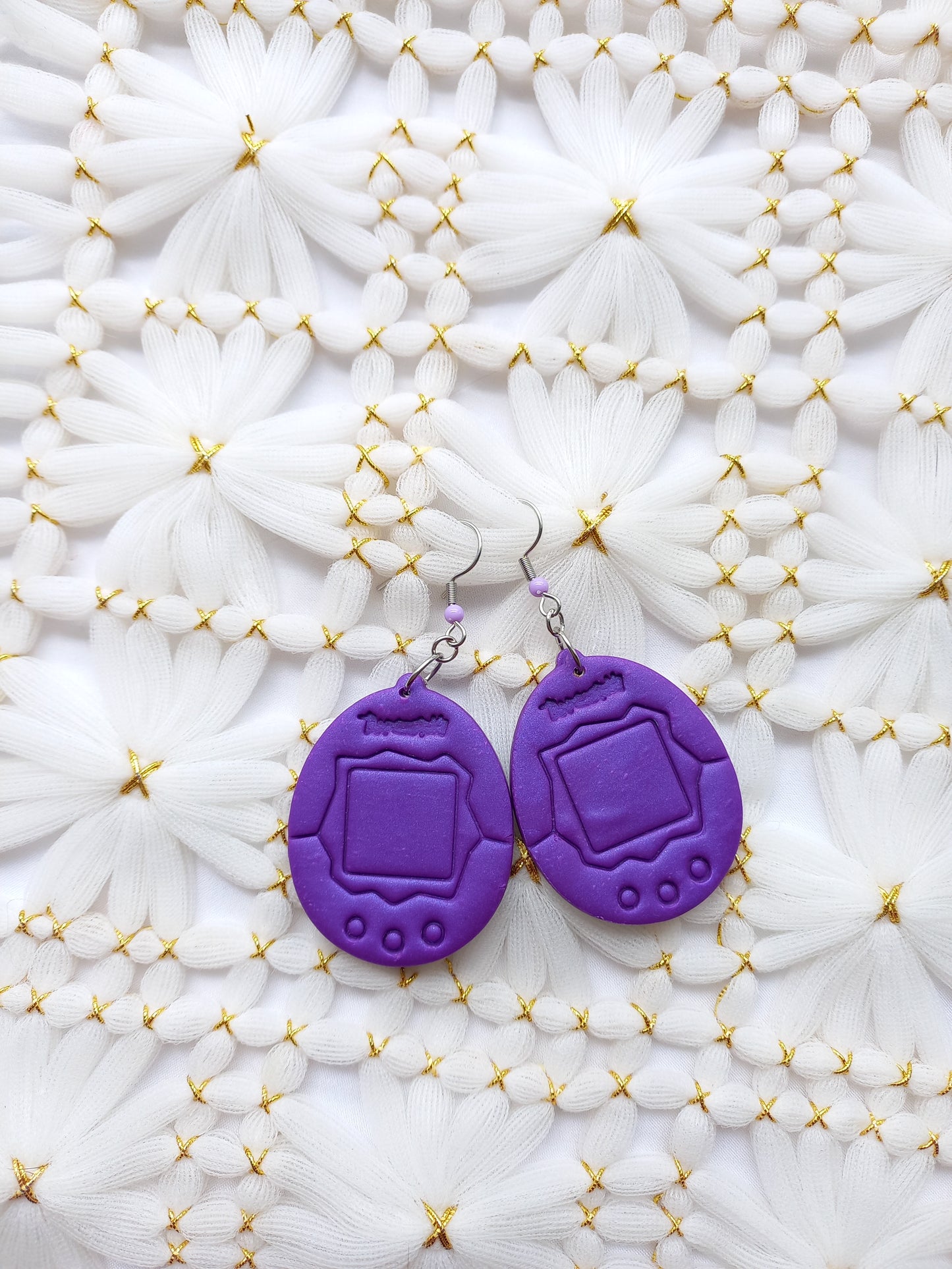Virtual Pet Earrings | Gamers Collection