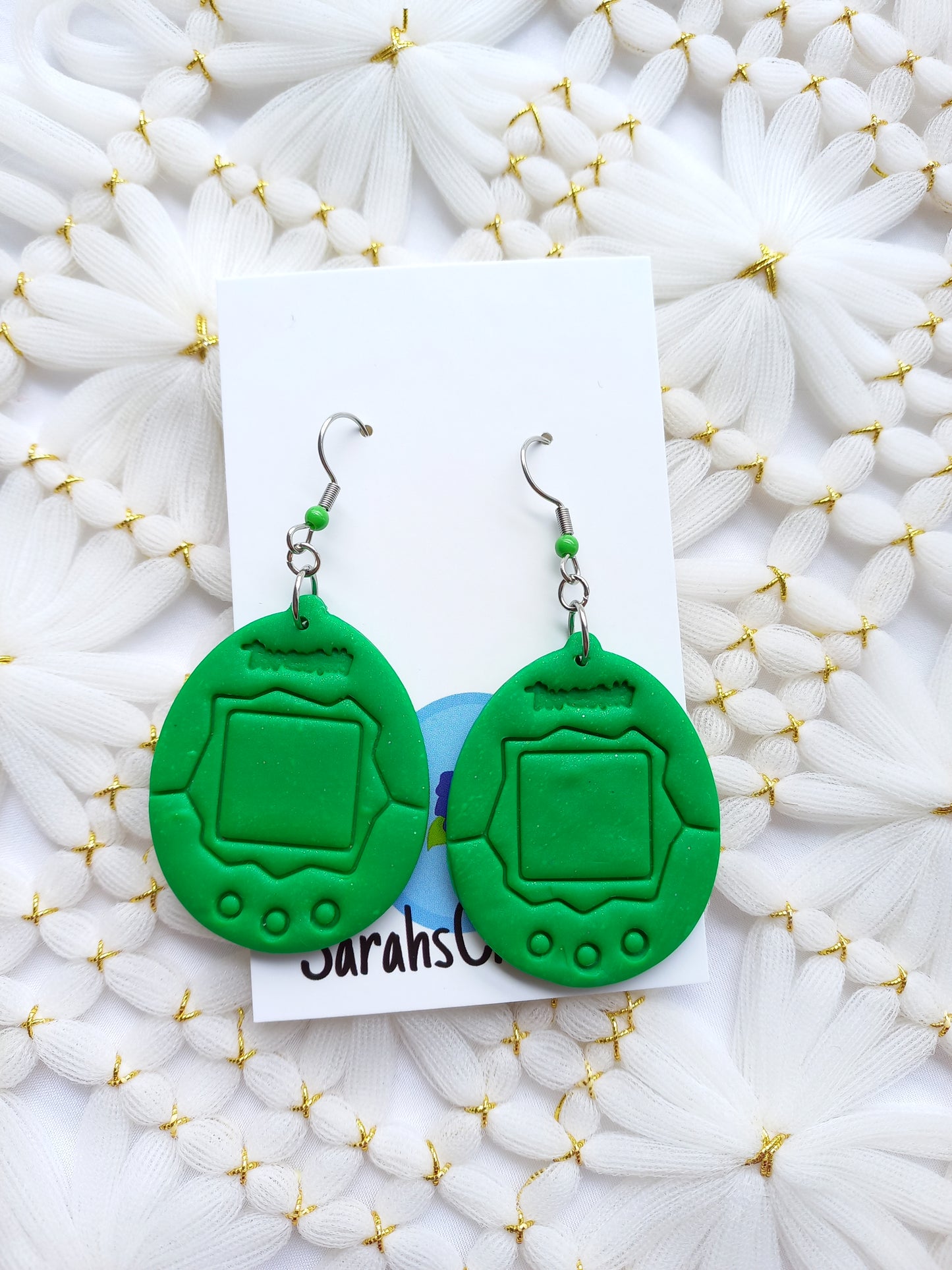 Virtual Pet Earrings | Gamers Collection