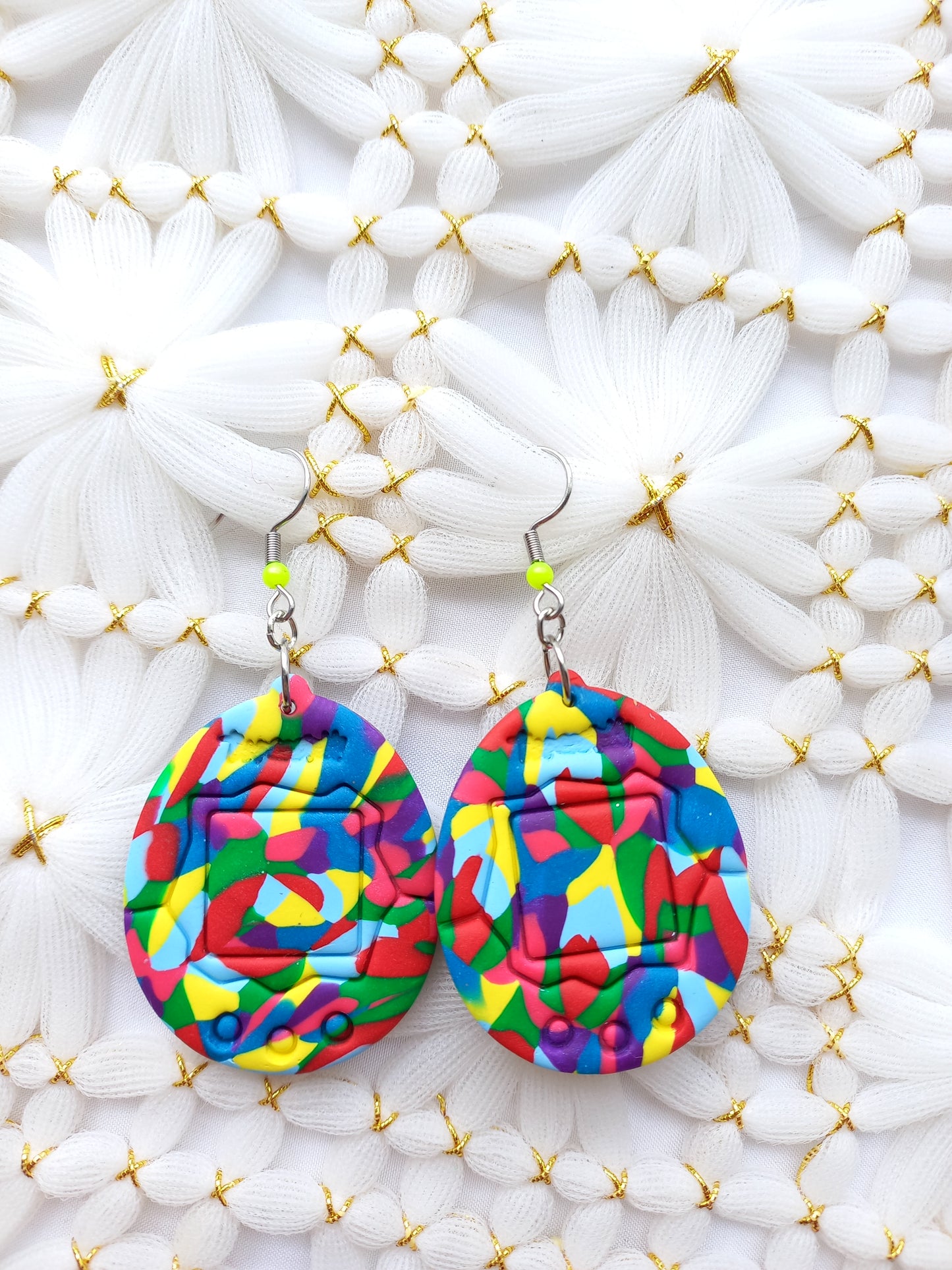 Virtual Pet Earrings | Gamers Collection