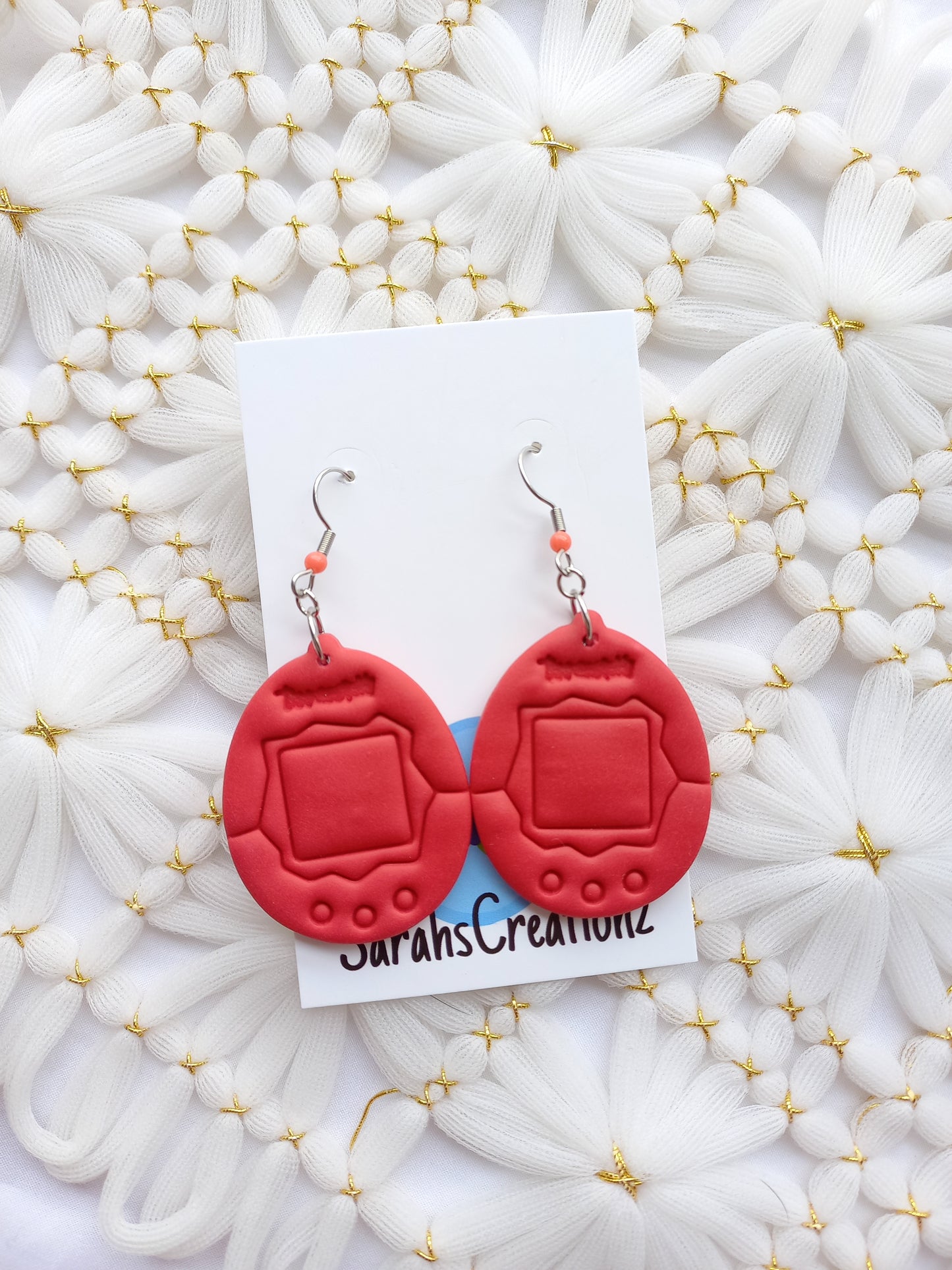 Virtual Pet Earrings | Gamers Collection