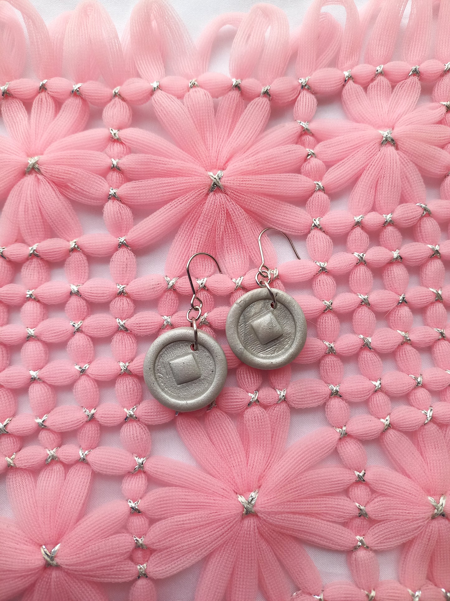 Silver Game Coin earrings | Gamers Collection