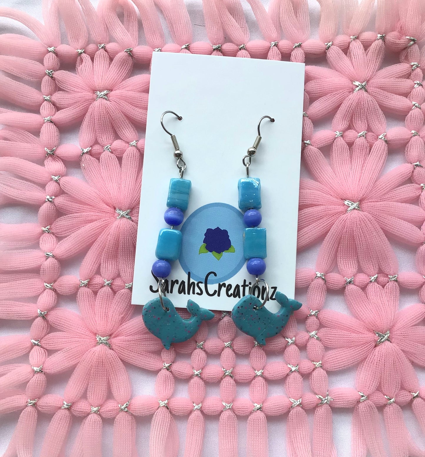 Whale earrings | Baylees Collection